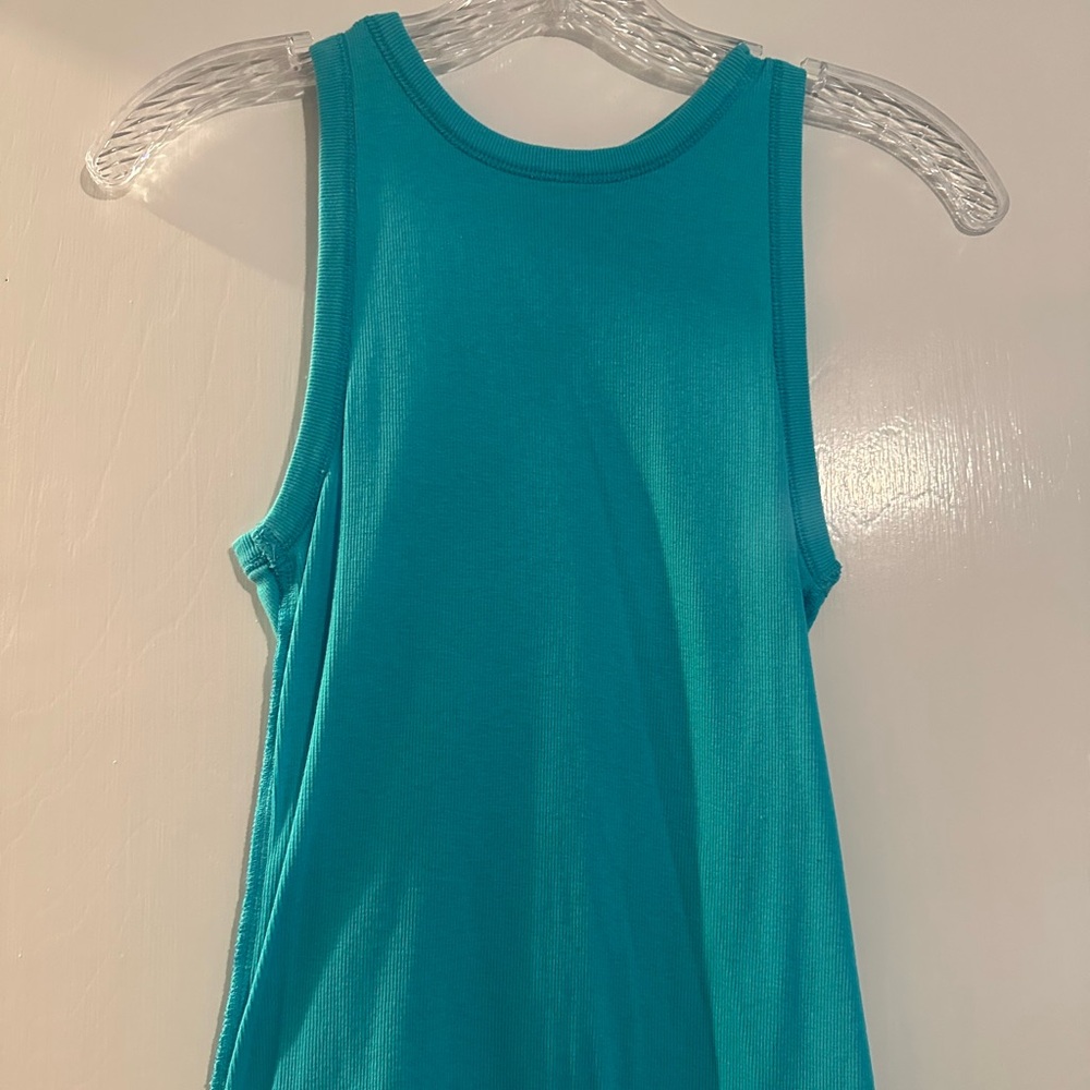 A New Day Blue Sleeveless Tank Top